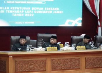 Al Haris: Terima Rekomendasi LKPJ Tahun 2022 Akan Segera Lakukan Evaluasi
