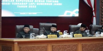 Al Haris: Terima Rekomendasi LKPJ Tahun 2022 Akan Segera Lakukan Evaluasi