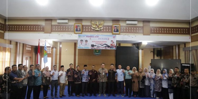 Diseminasi Audit Kasus Stunting Kota Sungai Penuh Tahun 2023, Pemkot Sungai Penuh Optimis penurunan angka stunting secara baik