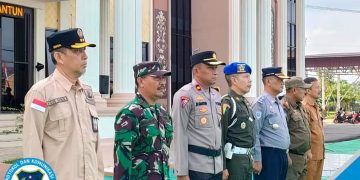 Sekda Tanjab Barat Hadiri Apel Gelar Pasukan Operasi Patuh Tahun 2023