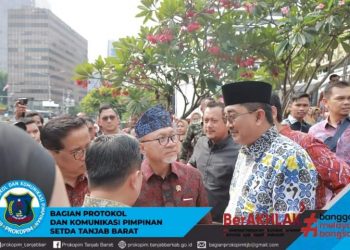 Bupati Tanjab Barat Hadiri Pameran Satu Hari Bersama Jambi di Anjungan Mall Sarinah