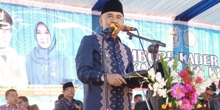 Bupati Adirozal Buka Jambore PKK Tingkat Kabupaten Kerinci