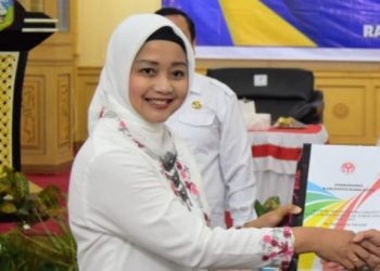 Ny Indah Dewi Pangesti Bachril Resmi Dilantik Sebagai Penjabat Ketua TP-PKK Sarolangun