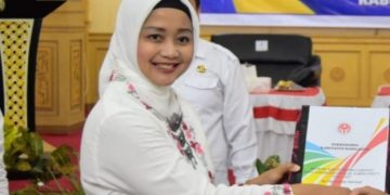 Ny Indah Dewi Pangesti Bachril Resmi Dilantik Sebagai Penjabat Ketua TP-PKK Sarolangun