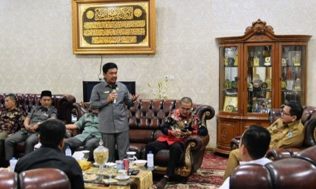 PJ Bupati Sarolangun Gelar Coffe Morning Bersama Pimpinan dan Anggota DPRD Sarolangun