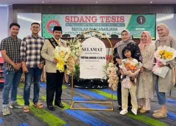 Dengan Nilai Sempurna, Ketua DPRD Sarolangun Sukses Raih Gelar Magister Pendidikan Agama Islam