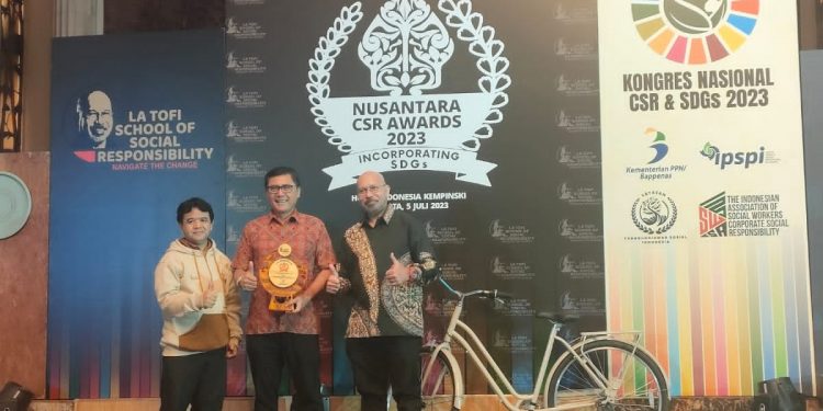 KKKS Pertamina EP Jambi Field Raih Penghargaan Nasional Nusantara CSR Awards 2023