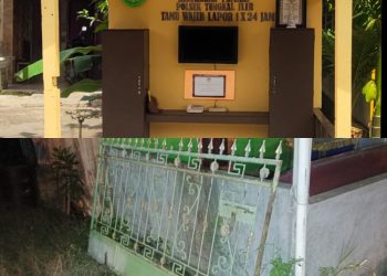 Satkamling RT 12 Kelurahan Patunas Gagalkan Percobaan Pencurian Besi Pagar