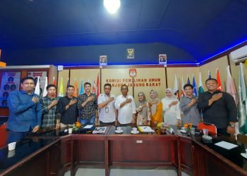 KPU Tanjab Barat Terima Silaturahmi dan Audiensi Pengurus KOPIPEDE