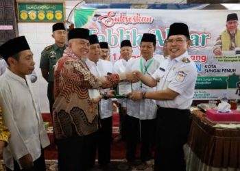 Wako Ahmadi Hadiri Tabligh Akbar 1 Abad Surau Dagang