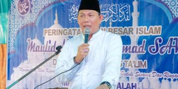 Hadiri Maulid Nabi Muhammad SAW, Wabup Hairan: Mari Tingkatkan Tali Silaturahmi dan Memperkuat Ikatan Rasa Persaudaraan
