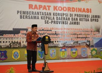 Al Haris Nyatakan Pemprov Jambi Siap Perkuat Kolaborasi Pemberantasan Korupsi