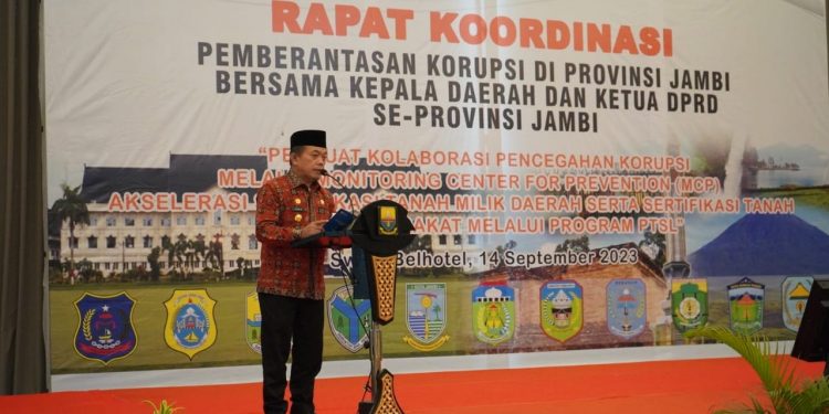 Al Haris Nyatakan Pemprov Jambi Siap Perkuat Kolaborasi Pemberantasan Korupsi