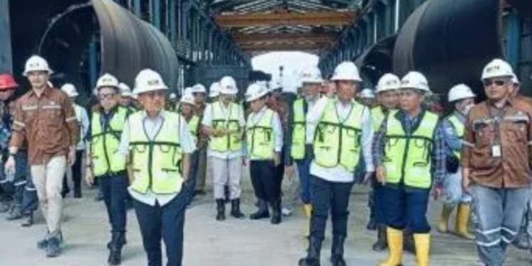 Jusuf Kalla Tinjau Kemajuan Pembangunan PLTA Batang Merangin