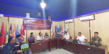 Sambut Pemilu 2024, Bawaslu Silaturahmi Ke KPU Tanjab Barat