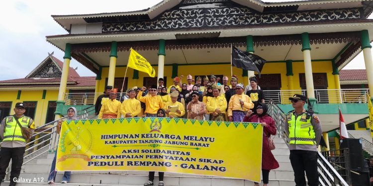 Soal Rempang – Galang, Himpunan Keluarga Melayu Tanjab Barat Berikan Lima Sikap