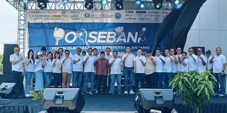 Gubernur Al Haris Apresiasi Porseban yang Digagas Perbankan Jambi