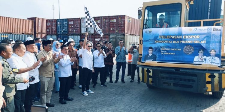 Didampingi Al Haris, Mendag Zulhas Lepas Ekspor Komoditas Unggulan Jambi ke Pakistan