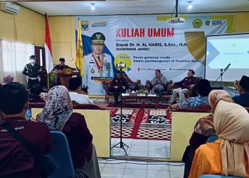 Kuliah Umum di STIE Kerinci, Gubernur Al Haris Beri Motivasi Kepada Mahasiswa