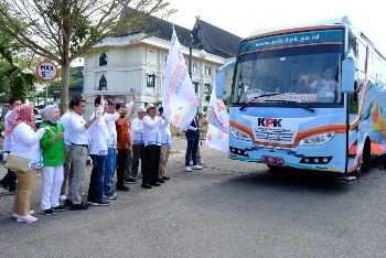 Wagub Abdullah Sani Harap Roadshow Bus KPK Jadi Edukasi Anti Korupsi