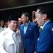 Hadir di Rapimnas Demokrat, Prabowo Disambut AHY dan Ibas