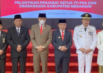Mukti Said Resmi Dilantik Jadi Pj Bupati Merangin