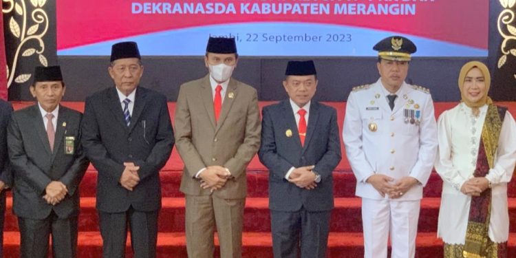 Mukti Said Resmi Dilantik Jadi Pj Bupati Merangin