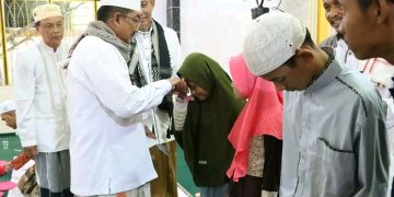 Safari Subuh di Masjid Al-Falah, Bupati UAS Sampaikan Program Pemerintah