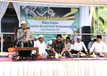 Bupati UAS Hadiri Maulid Nabi Muhammad Saw di Ponpes Nurul Islam
