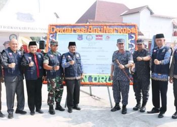 Bupati UAS Ikuti Apel Gabungan Deklarasi Perang Melawan Narkoba Menuju Tanjab Barat Bersinar