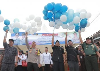 Wakil Ketua I DPRD Tanjabbar Hadiri Pencanangan Kelurahan Kampung Nelayan Sebagai Kampung Bebas Narkoba