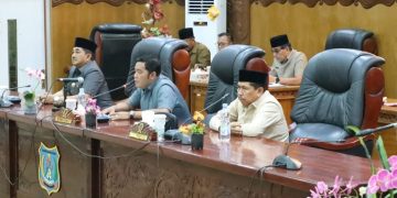 DPRD Gelar Paripurna Ke-III Dengarkan Tanggapan Bupati atas Pandangan Fraksi Terhadap Ranperda APBD Tanjabbar TA 2024