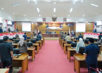 DPRD Gelar Paripurna Ke-II Renperda APBD Tanjabbar TA 2024