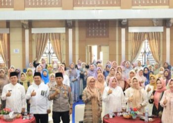 Wako Ahmadi Hadiri Peringatan Maulid Nabi Muhammad SAW yang Digelar TP PKK Sungai Penuh