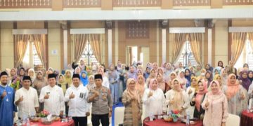 Wako Ahmadi Hadiri Peringatan Maulid Nabi Muhammad SAW yang Digelar TP PKK Sungai Penuh