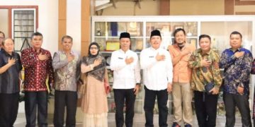 Wako Ahmadi Terima Kunjungan KPU Provinsi dan KPU Kota Sungai Penuh