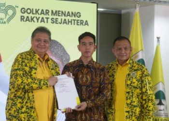 Golkar Resmi Dukung Gibran Jadi Cawapres Prabowo