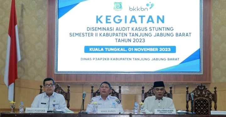 Wabup Hairan Buka Kegiatan Diseminasi Audit Kasus Stunting Semester II