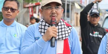 Ikuti Aksi Solidaritas Bela Palestina, Bupati UAS: Semoga Palestina Segera Merdeka!