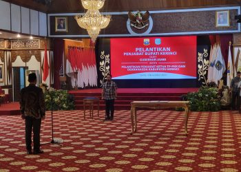 Hadir Saat Gladi, Asraf Resmi Ditunjuk Mendagri Jadi Pj Bupati Kerinci