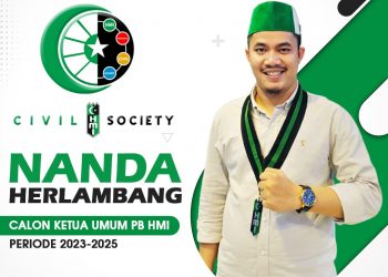 Nanda Herlambang, Caketum PB HMI Mengusung HMI Civil Society Sebagai Solusi Pembangunan Indonesia Emas 2045