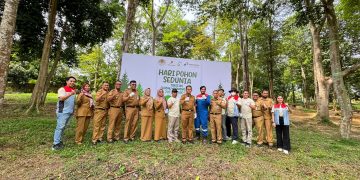 Dukung Pengurangan Emisi Karbon, Pertamina EP Field Jambi Tanam 4.000 Pohon