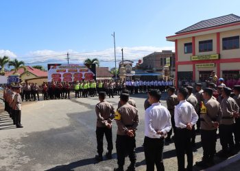 Wakapolres Kerinci Pimpin Sertijab, Ini Kabag, Kasat dan Kapolsek yang Dilantik
