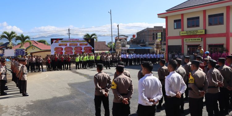 Wakapolres Kerinci Pimpin Sertijab, Ini Kabag, Kasat dan Kapolsek yang Dilantik