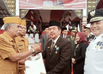 Ketua DPRD Sarolangun Hadiri Upacara Peringatan HUT RI ke-78