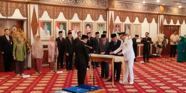 Gubernur Al Haris Resmi Lantik Asraf Jadi Pj Bupati Kerinci