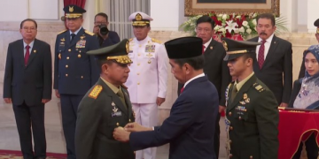 Presiden Jokowi Lantik Jenderal Agus Subiyanto Jadi Panglima TNI