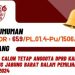KPU Tanjab Barat Umumkan 421 Daftar Calon Tetap Anggota DPRD di Pemilu 2024