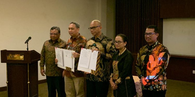 SKK Migas – Jamintel Tandatangani Kerjasama Fungsi Intelijen Kegiatan Usaha Hulu Migas