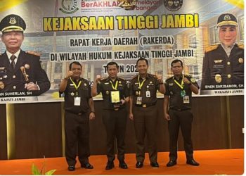 Kejari Sungai Penuh Raih Juara Umum Sebagai Kejari Paling Berprestasi Tahun 2023